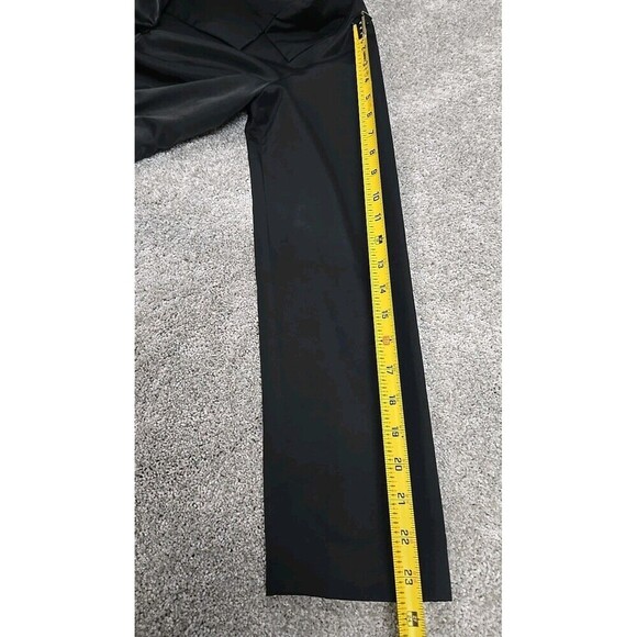 Eileen Fisher Trench Coat Windbreaker Raincoat Belted Pockets Black Women’s Sz S - Picture 10 of 11